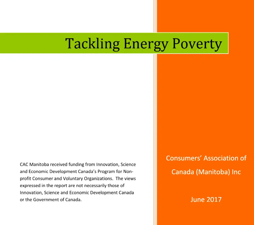 orange and white graphic decorative image as report cover for Tackling energy poverty report.